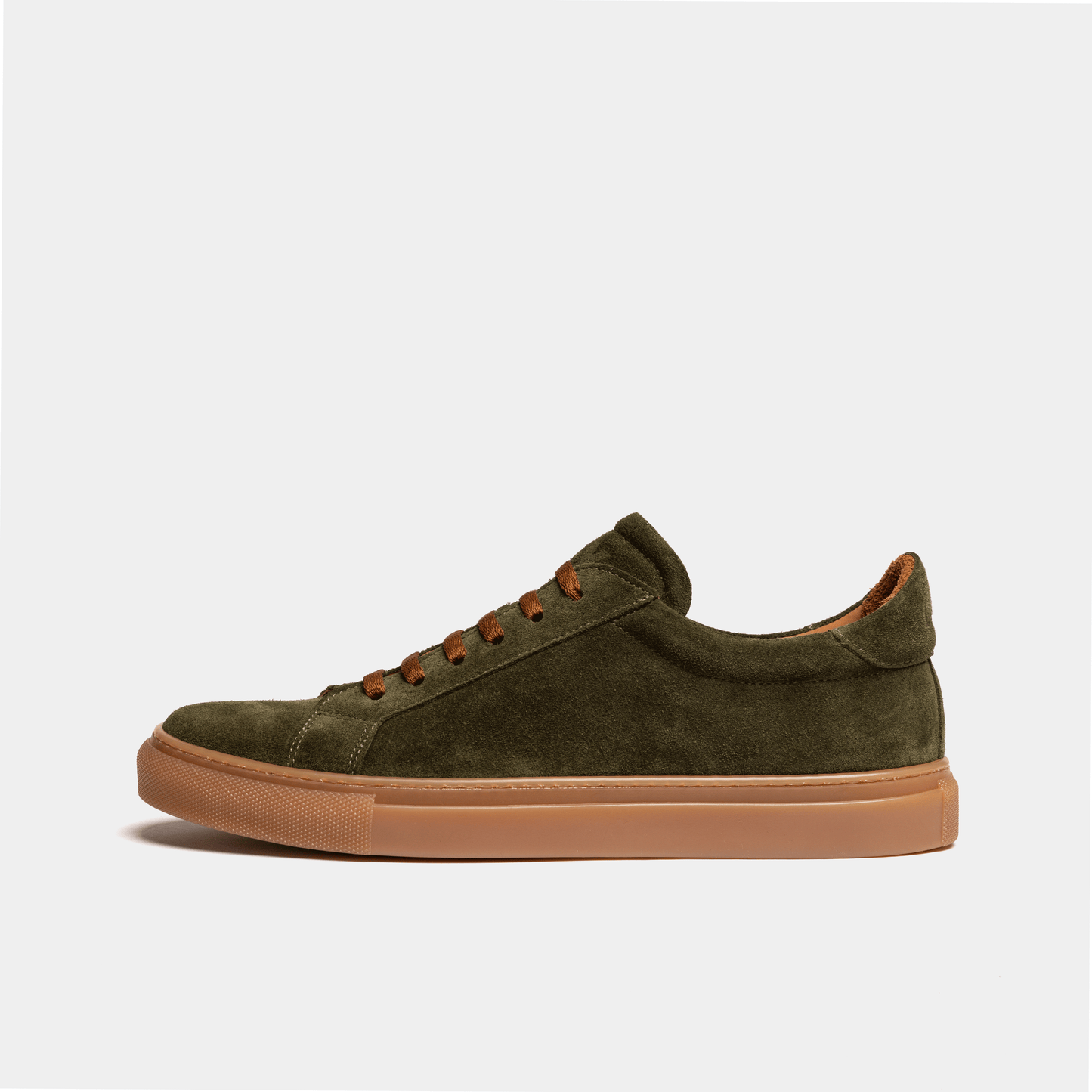 ANCOATS // KHAKI SUEDE-MEN'S SNEAKER | LANX Proper Men's Shoes