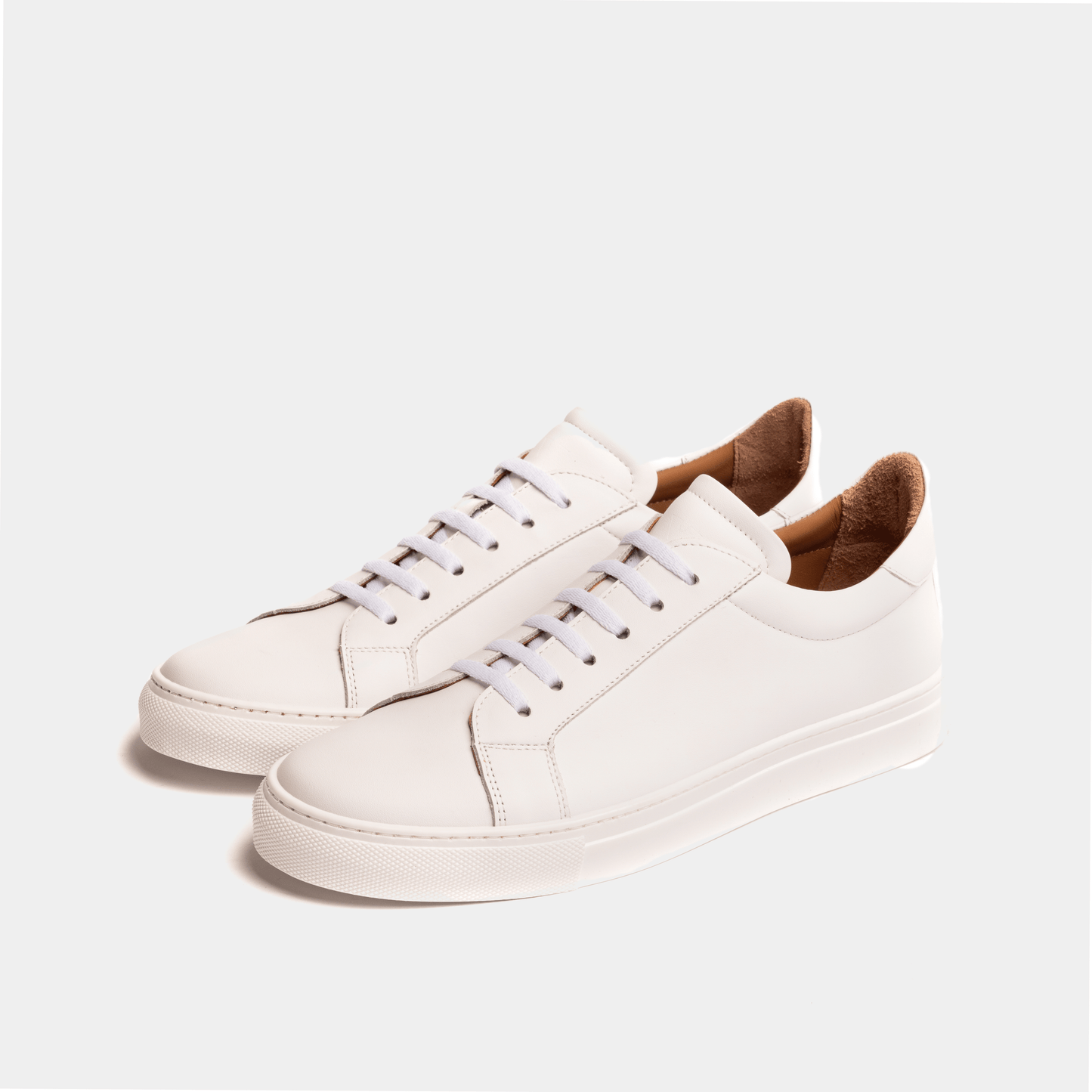 ANCOATS // WHITE-MEN'S SNEAKER | LANX Proper Men's Shoes