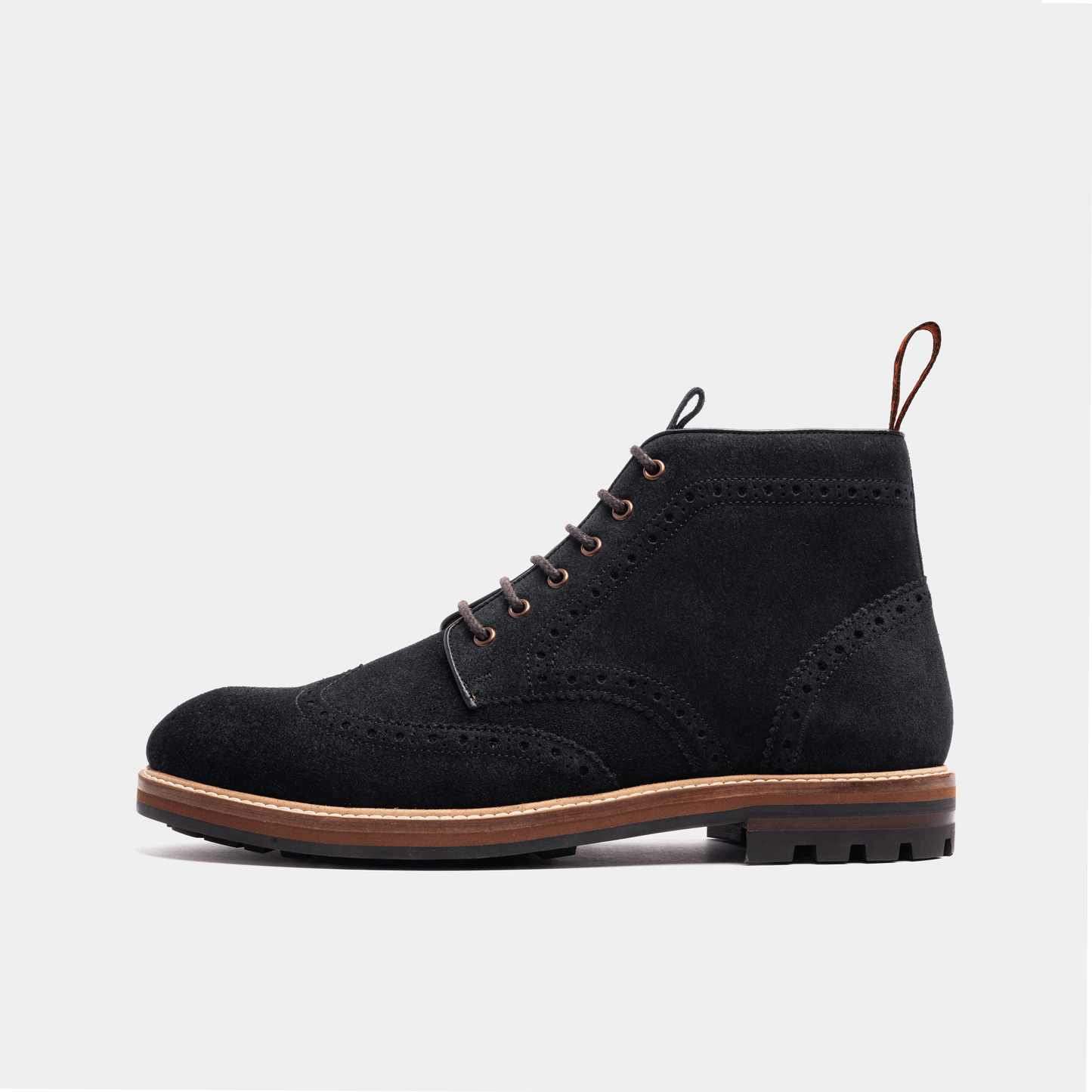 BAYLEY // ANTHRACITE SUEDE-MEN'S SHOE | LANX Proper Men's Shoes