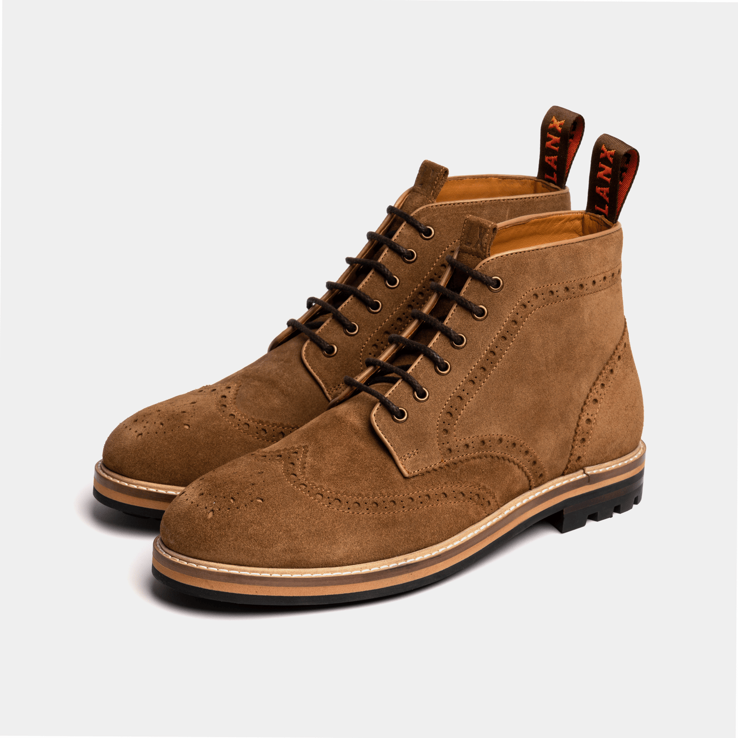 BAYLEY // OAK SUEDE-MEN'S SHOE | LANX Proper Men's Shoes