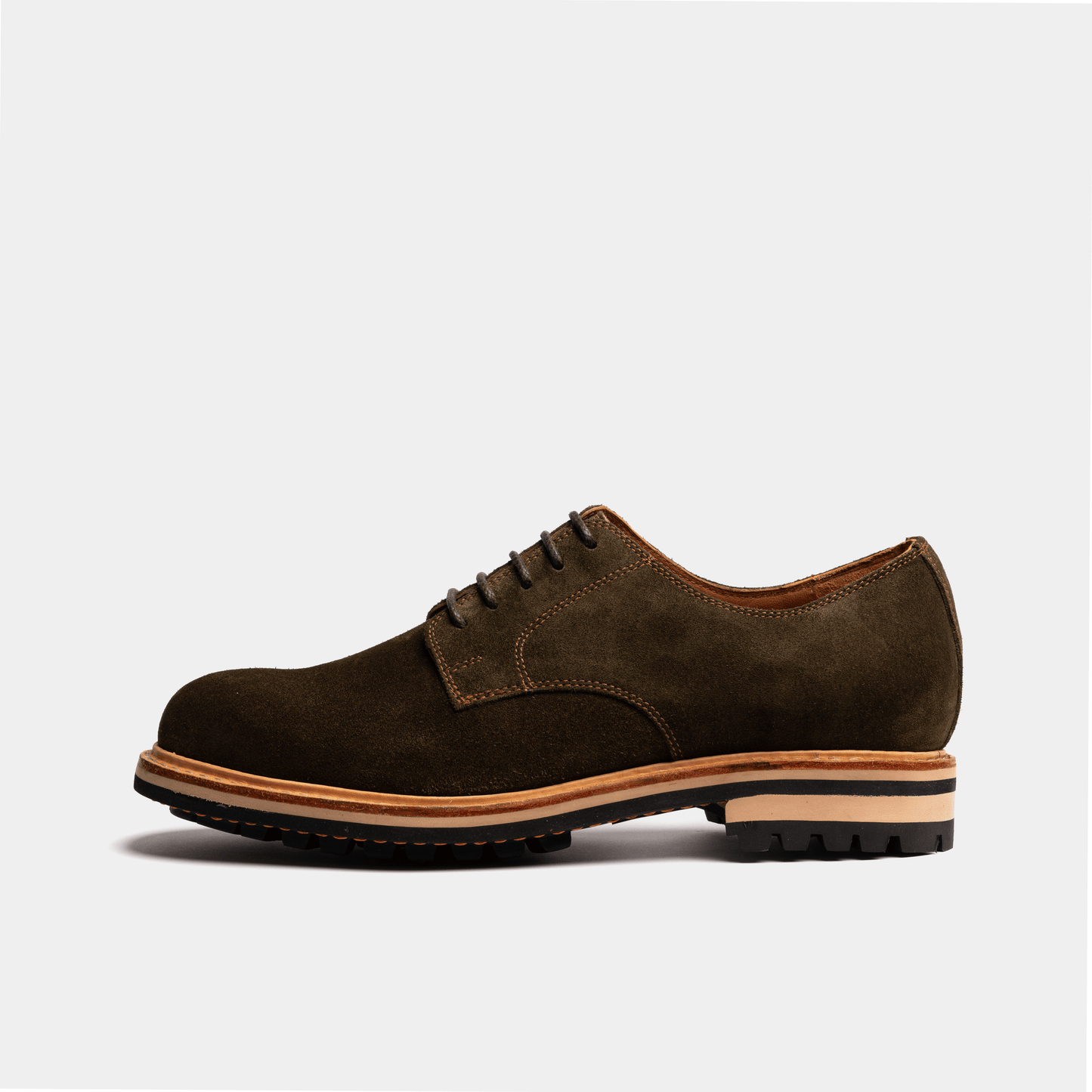 FENCE // KHAKI SUEDE-MEN'S SHOE | LANX Proper Men's Shoes