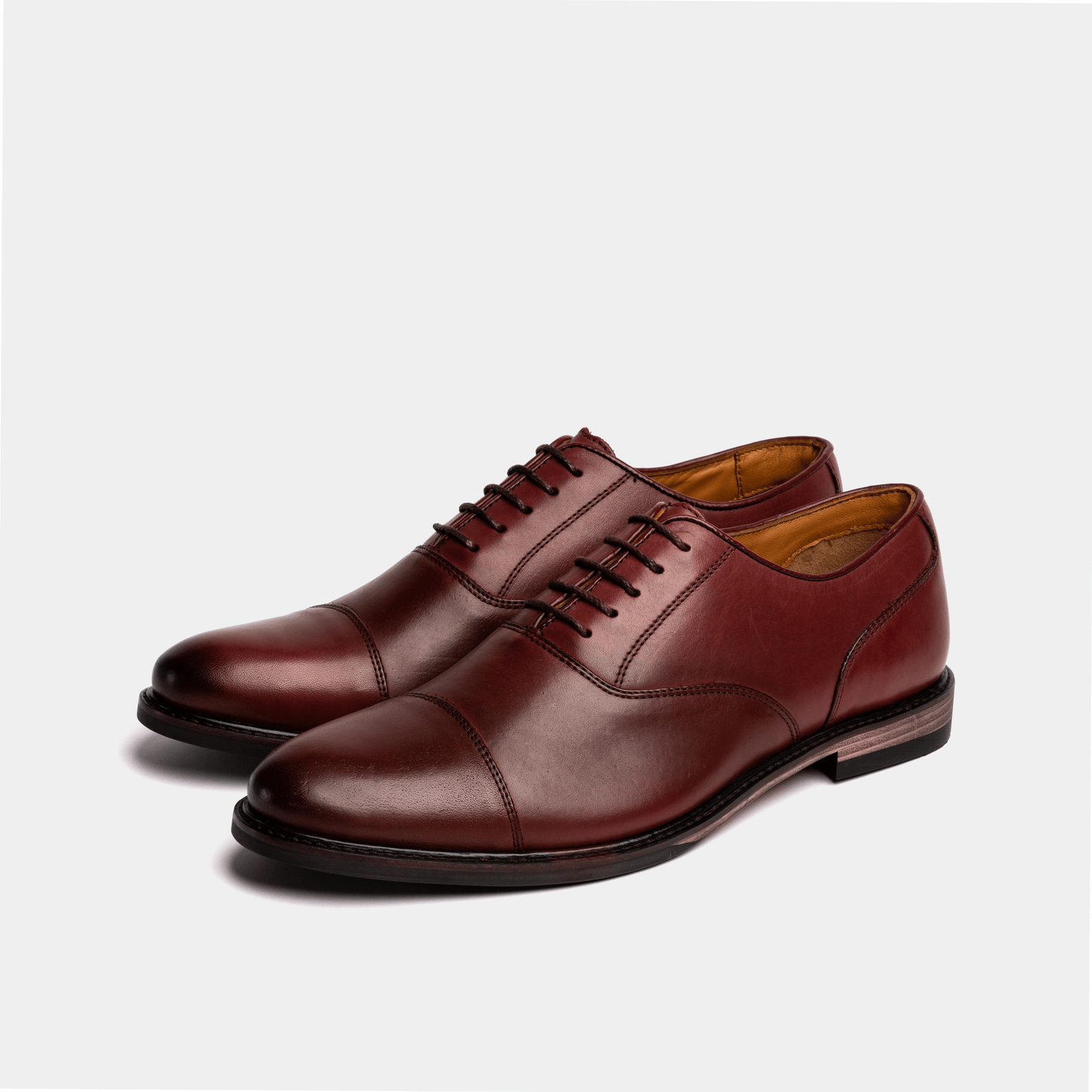 MAUDSLEY // OXBLOOD-MEN'S SHOE | LANX Proper Men's Shoes