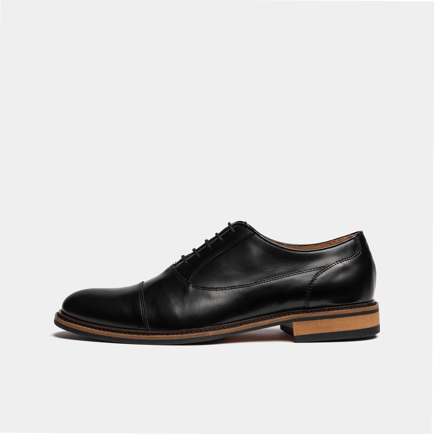 SABDEN // BLACK-MEN'S SHOE | LANX Proper Men's Shoes