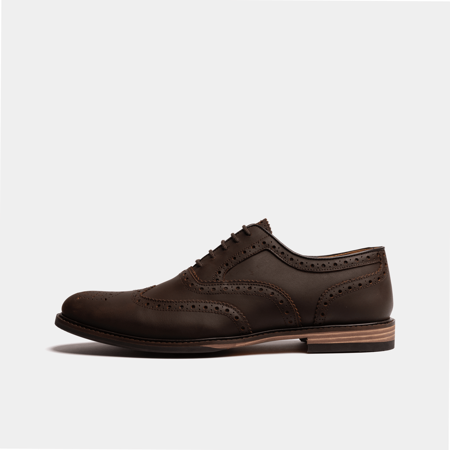 SHIREBURN // BROWN DISTRESSED-MEN'S SHOE | LANX Proper Men's Shoes