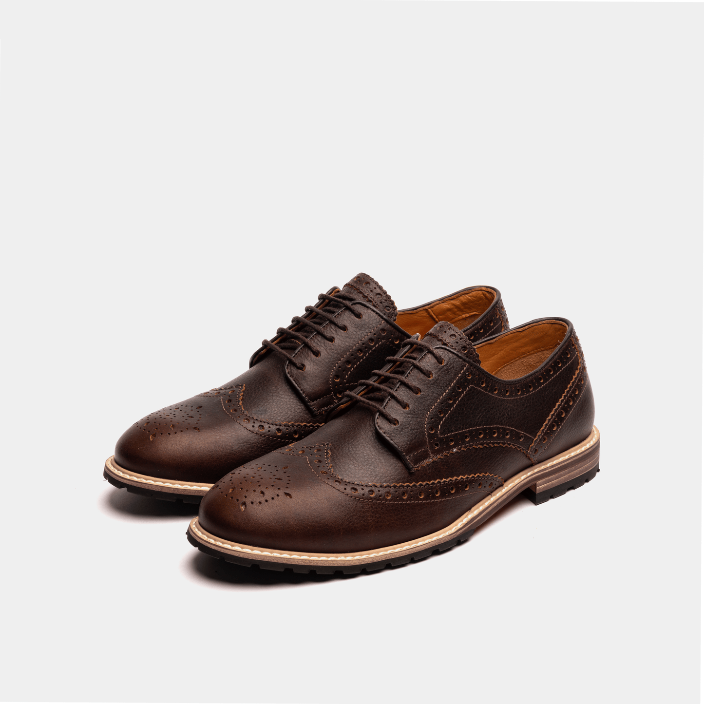 WHITEWELL / CHESTNUT GRAINED-Womens Footwear | LANX Proper Men's Shoes