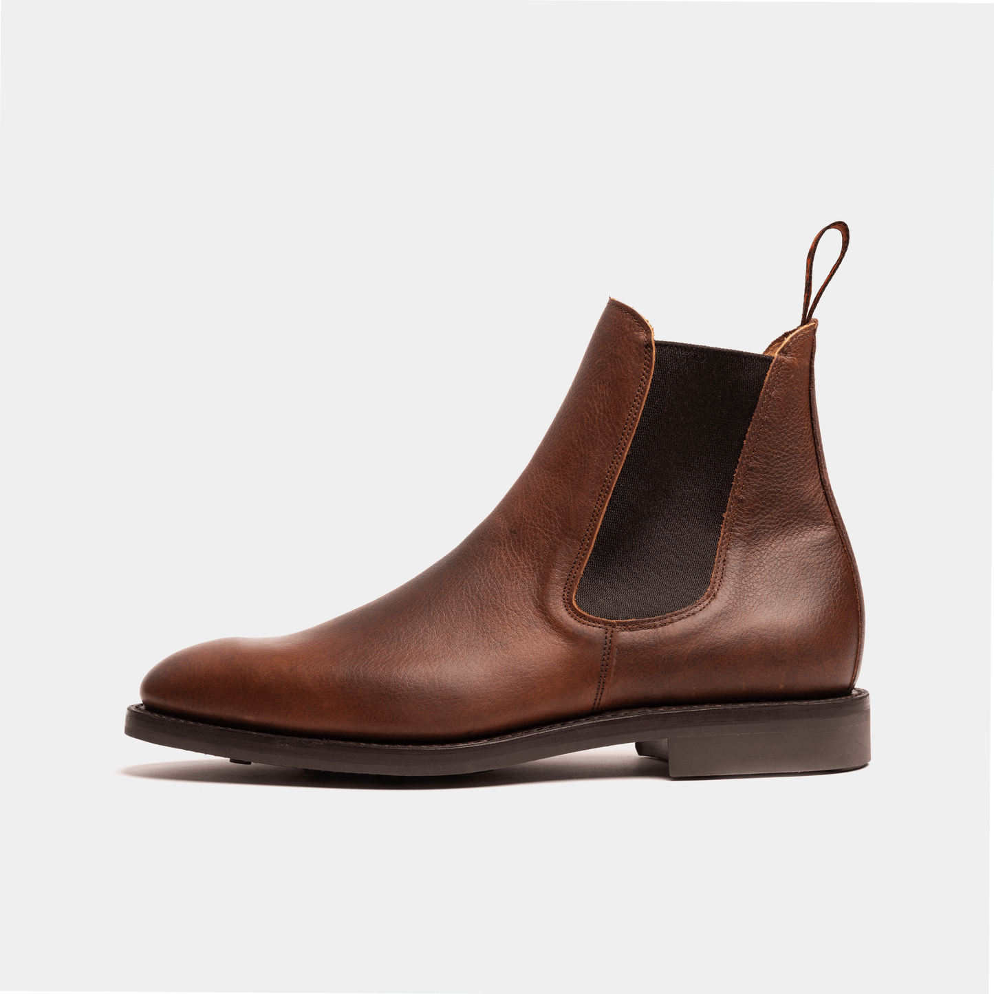 WISWELL // BROWN GRAINED-MEN'S SHOE | LANX Proper Men's Shoes